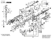 Bosch 0 601 584 141 GST 85 P Orbital Jigsaw 110 V / GB Spare Parts GST85P